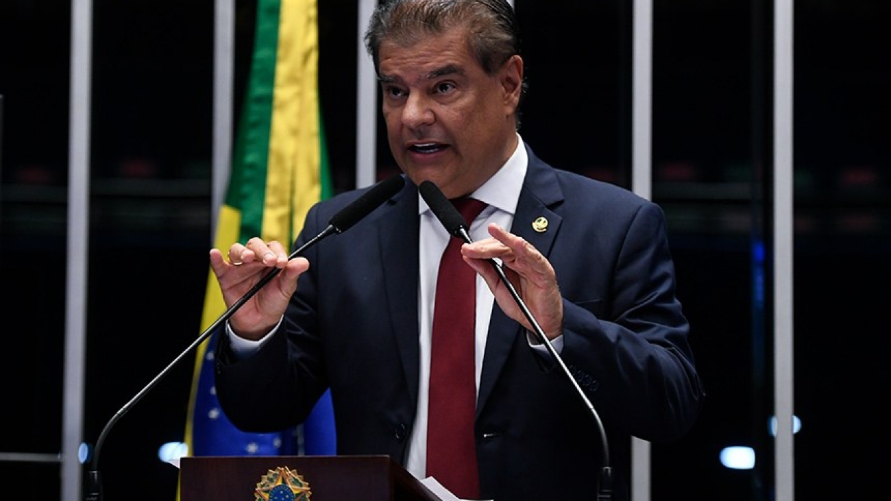O senador Nelsinho Trad (PSD-MS) afirmou que o aquário será aberto ao público em 1º de maio, Dia do Trabalhador. Jefferson Rudy/Agência Senado Fonte: Agência Senado