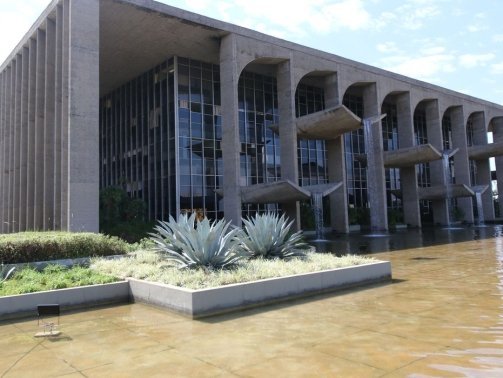 Palácio da Justiça na Esplanada dos Ministérios