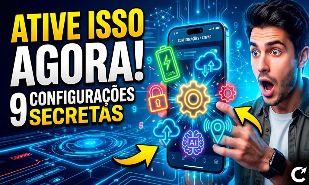 9 Configurações Que Você Deveria Ativar Agora no Celular em 2026 Para Ganhar Segurança, Velocidade e Praticidade