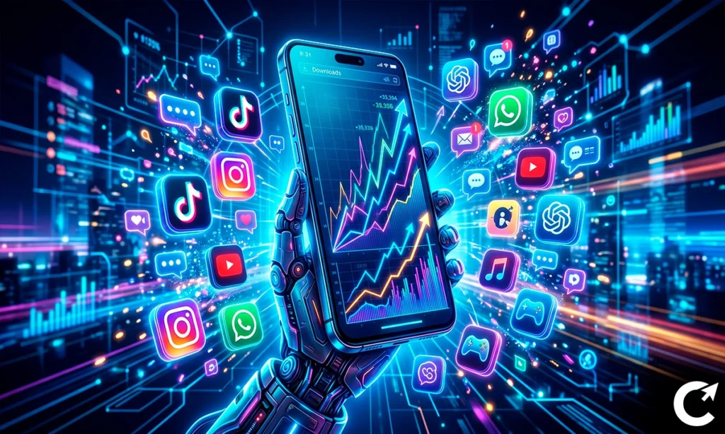 Os Apps Mais Baixados do Momento em 2026