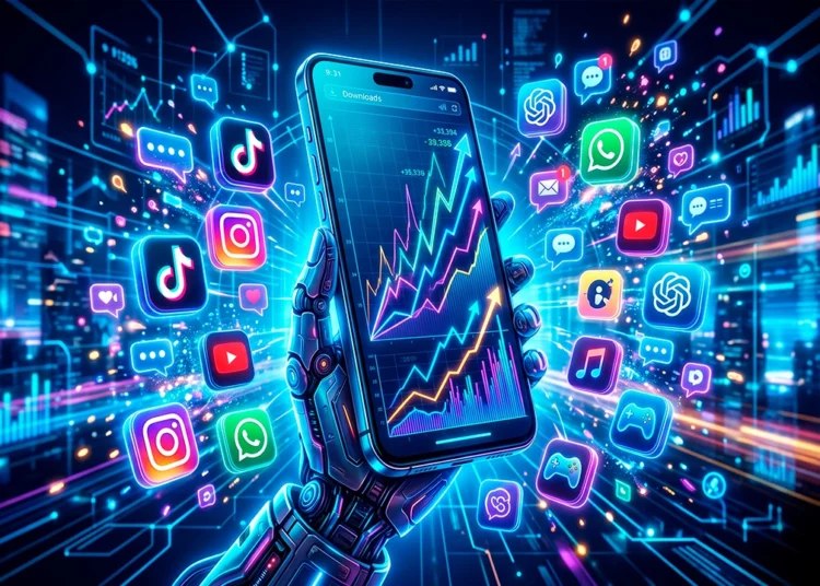 Os Apps Mais Baixados do Momento em 2026