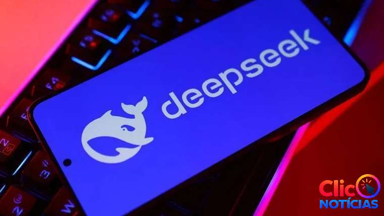 DeepSeek acelera planos para IPO na China e reforça aposta em inteligência artificial Logotipo da DeepSeek relacionado aos planos de abertura de capital na Bolsa de Xangai.