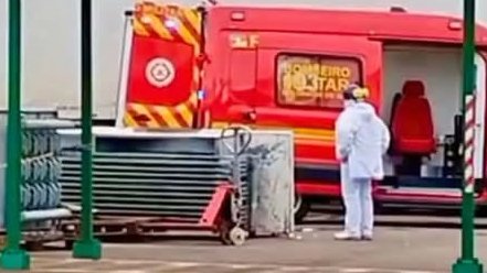 Trabalhador morre após acidente em frigorífico de São Luiz Gonzaga durante serviço na área externa.