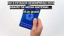 Trabalhadores e mercado de trabalho; desemprego abaixo da média nacional em 11 estados
