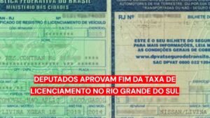 Assembleia Legislativa do RS aprova fim da taxa de licenciamento de veículos
