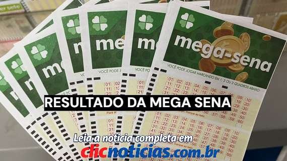 Bilhete da Mega-Sena com prêmio acumulado de R$ 36 milhões