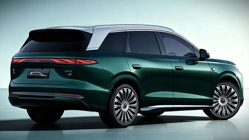 Novo BYD Tan elétrico com autonomia de até 850 km