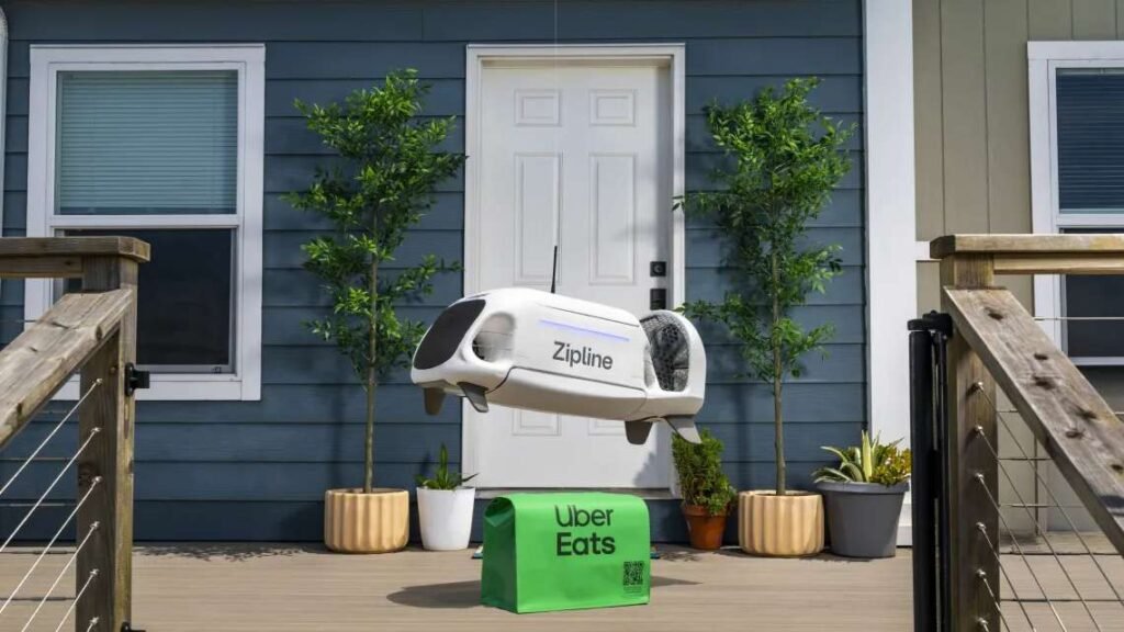 Uber amplia entrega de comida com drones nos Estados Unidos