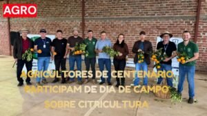 Dia de Campo reúne produtores de Centenário em atividade sobre citricultura