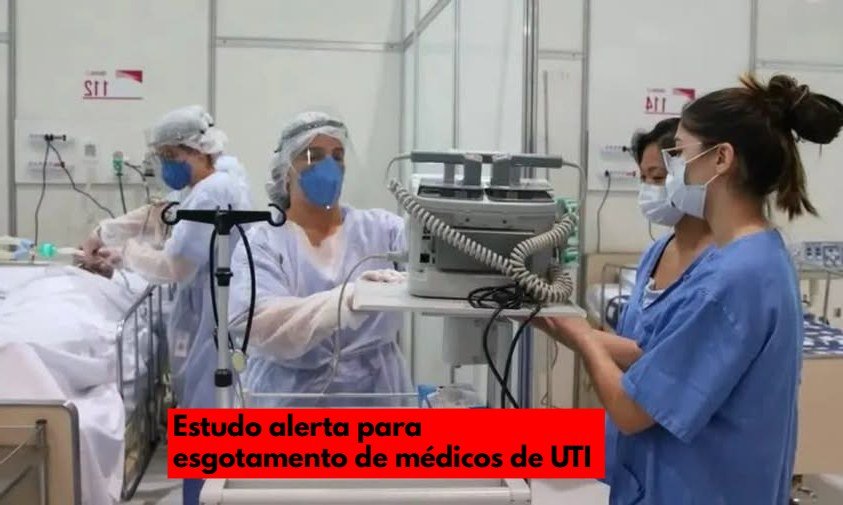 Quase metade dos médicos de UTI tem alto esgotamento emocional