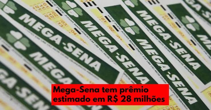 Mega-Sena pode pagar R$ 28 milhões neste domingo