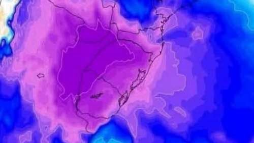 Onda polar deve provocar frio intenso, geada e chance de neve no RS