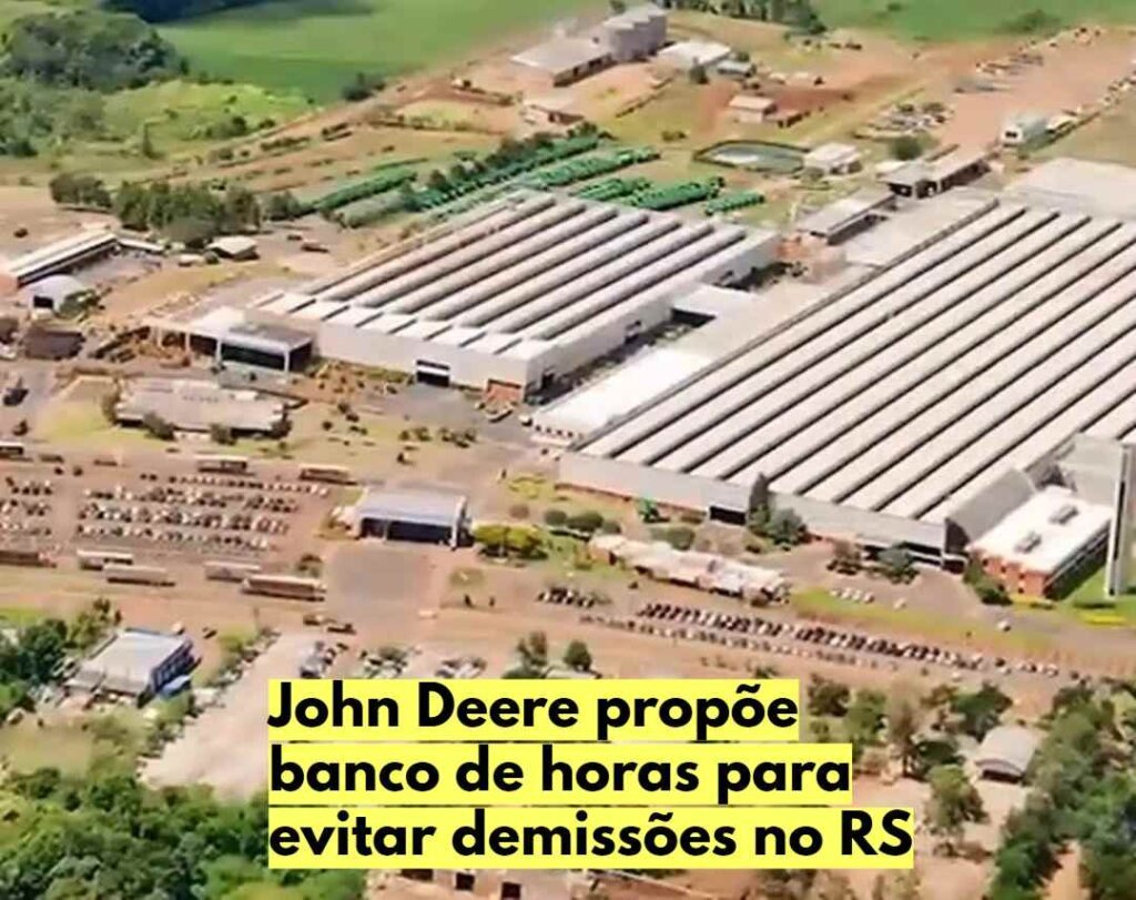 John Deere propõe banco de horas para evitar 150 demissões no RS