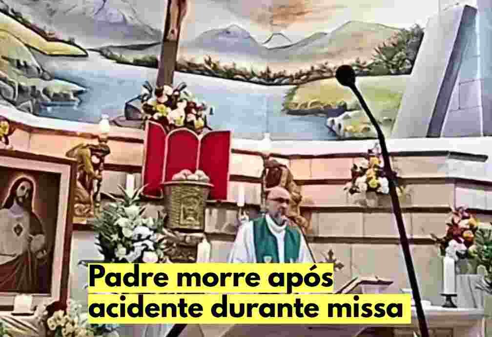 Padre morre após cruz cair sobre ele durante missa no Equador