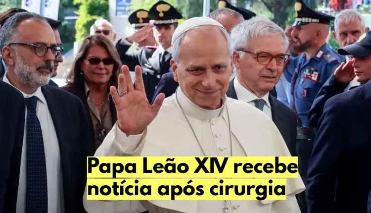Papa Leão XIV durante compromisso oficial no Vaticano.