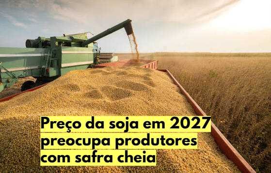 Safra de soja 2026/27 pressiona preços e preocupa produtores