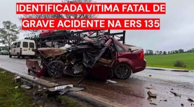 Acidente na ERS-135 entre Estação e Sertão envolveu quatro veículos