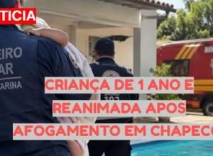 afogamento de criança em Chapecó