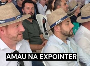 Representantes da AMAU participam da Expointer 2026