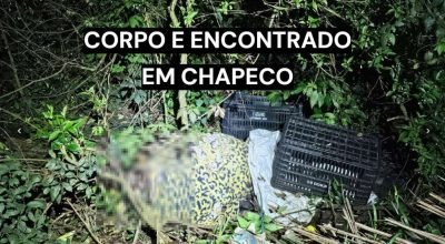 Polícia Civil investiga corpo de desaparecido em Chapecó