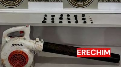 Homem é preso por tráfico de entorpecentes em Erechim durante ação da Brigada Militar
