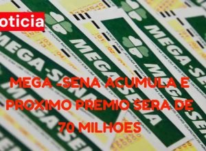 Prêmio da Mega-Sena acumula após concurso 3054.