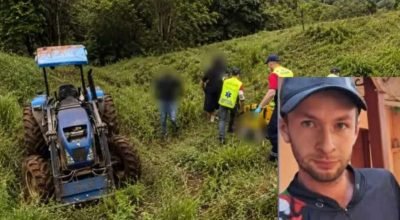 Jovem morre após acidente com máquina acoplada a trator em Serra Negra, São Paulo