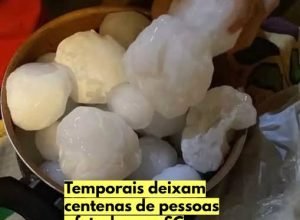 Estragos provocados pelos temporais em municípios de Santa Catarina.
