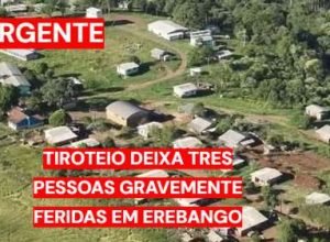 Tiroteio deixa três pessoas gravemente feridas em Erebango