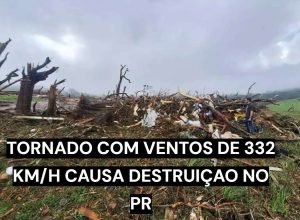 Tornado de Piraí do Sul foi classificado como F3 pelo Simepar