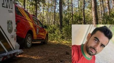Claudenir Santana de Lara, de 30 anos, morreu após ser atingido por uma árvore em uma área rural