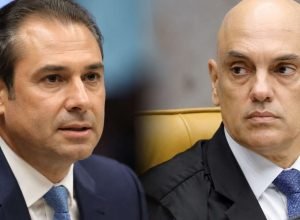 Daniel Vorcaro e Alexandre de Moraes são citados em relatório da Polícia Federal