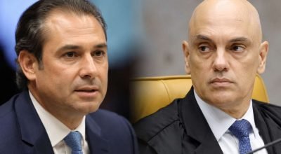 Daniel Vorcaro e Alexandre de Moraes são citados em relatório da Polícia Federal