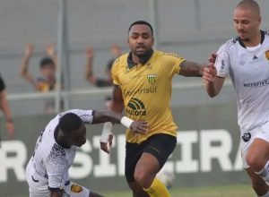 Ypiranga durante partida contra o Amazonas pela Série C